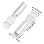 2Pcs 2/0 AWG 350A Battery Power Connector Cable Quick Connect Disconnect Kit For Anderson Connector For Winch Trailer