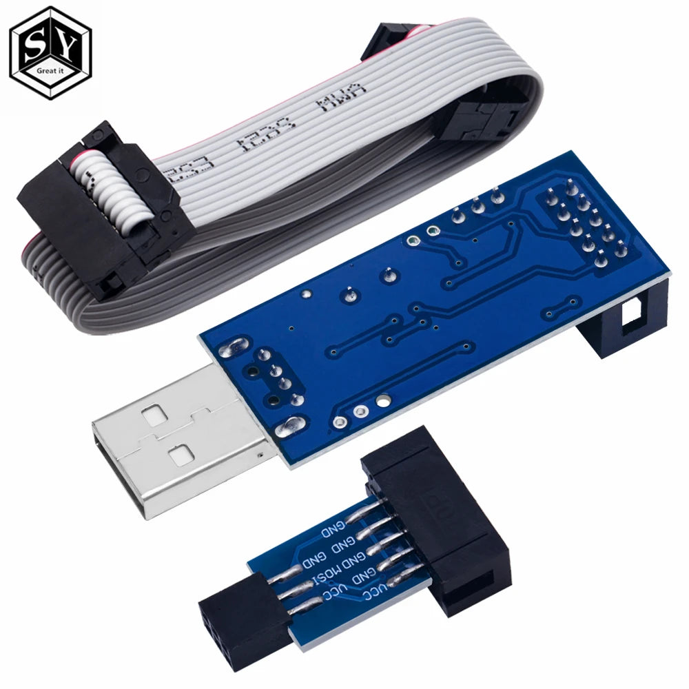 1PCS /5pcs  USBASP USBISP AVR Programmer USB ISP USB ASP ATMEGA8 ATMEGA128 Support Win7 64 with stk500