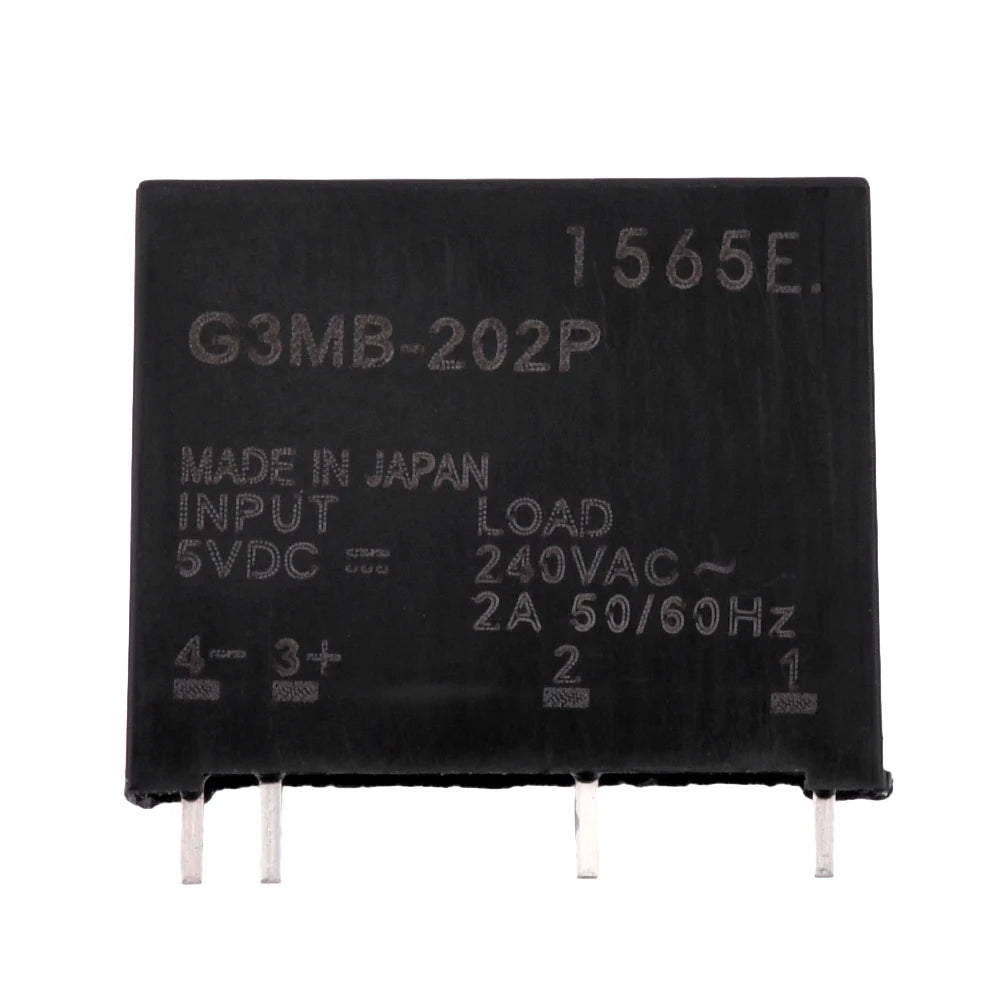 1/5PCS Relay Module 5V-G3MB-202P G3MB 202P DC-AC PCB SSR In 5V DC Out 240V AC 2A Solid State Relay Module