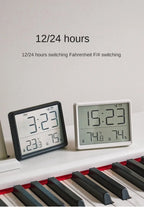 Indoor Multifunction Thermometer Hygrometer Automatic Electronic Temperature Humidity Monitor Clock Monitor Wall Monitor Clocks