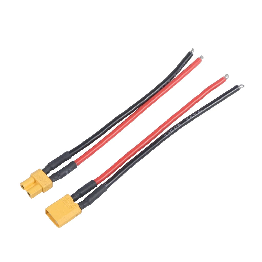 XT30 Connector Adapter Male/Female Plug 15CM 16AWG Silicone Wire Cable for RC FPV Quadcopter Racing Drone Parts
