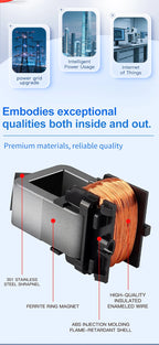 QNCTK1-16 100A 333mV 150A 1V QNCTK1-10 50A 333mV 30A 1V Split Core Current Transformer Sensor Clamp CT