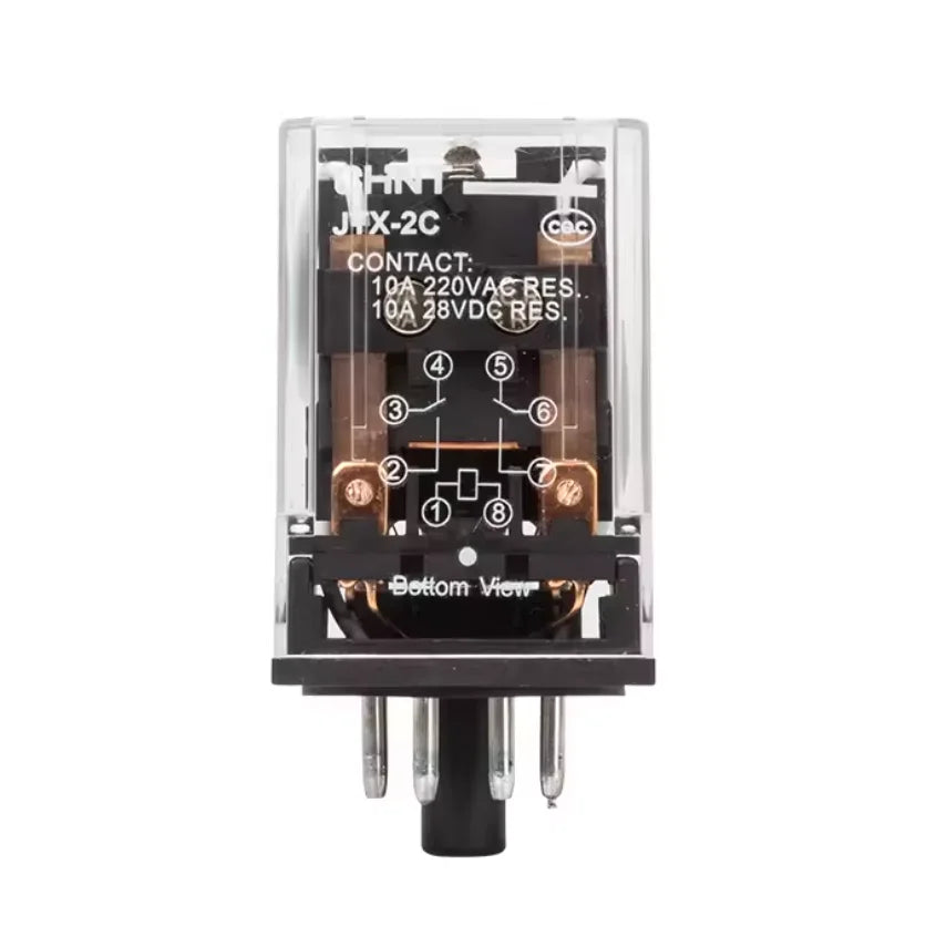 CHINT small electromagnetic relays JTX-2C JTX-3C 8-pin 11-pin AC220V AC380V DC24V DC12V intermediate relays
