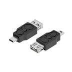 1-10PCS USB to Micro Mini Type-C USB Adapter Converter Usb Male Female Converter for Phone Tablet Camera Charging Adaptor