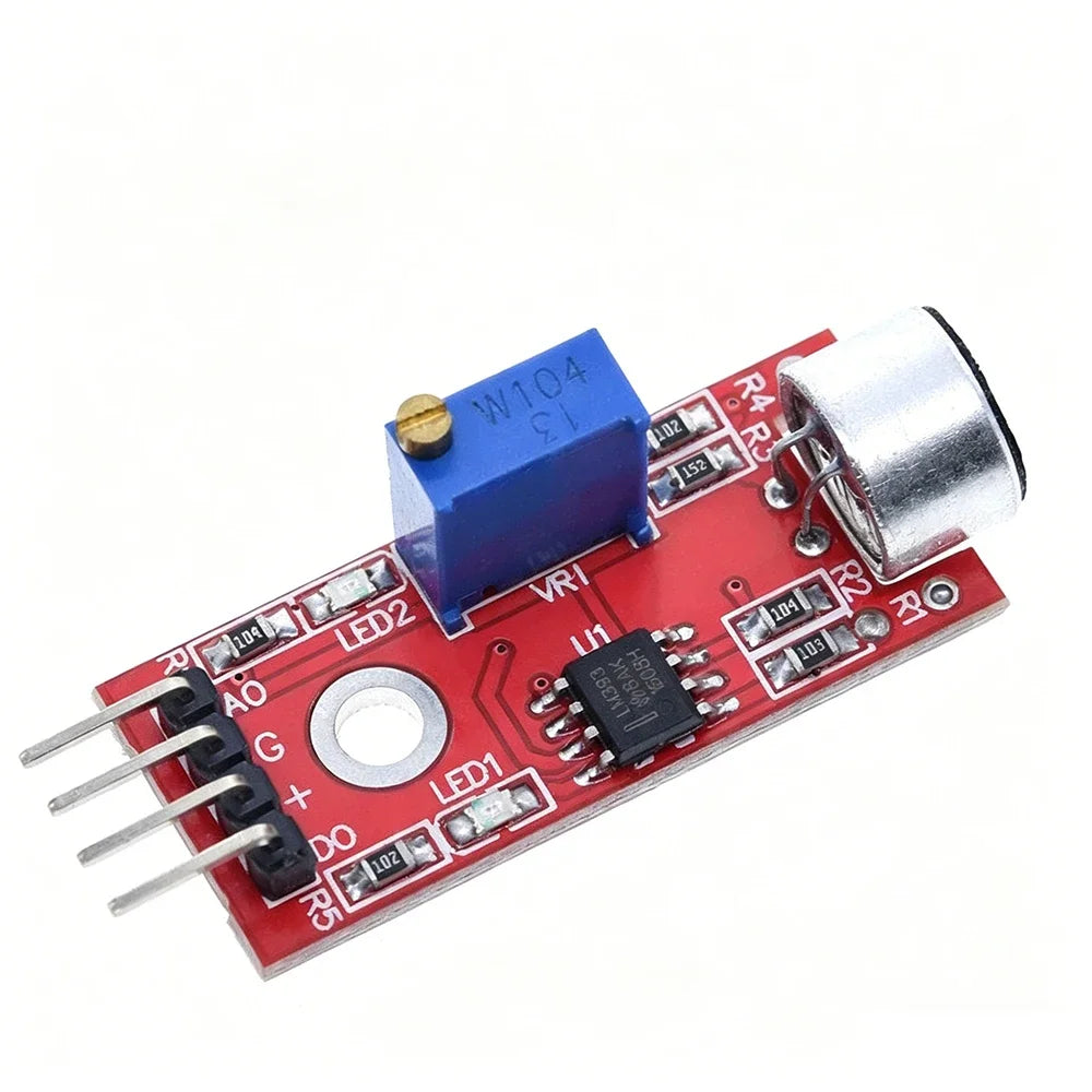 50PCS KY-037 Sound Sensor Module High Sensitivity Microphone Clap Switch for Arduino