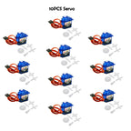 Feetech FS90R Micro Servo 360 Degree Continuous Rotation 4.8-6V 1.5KG RC Servo Motor 9g for Arduino Robotic Helicopter Airplane