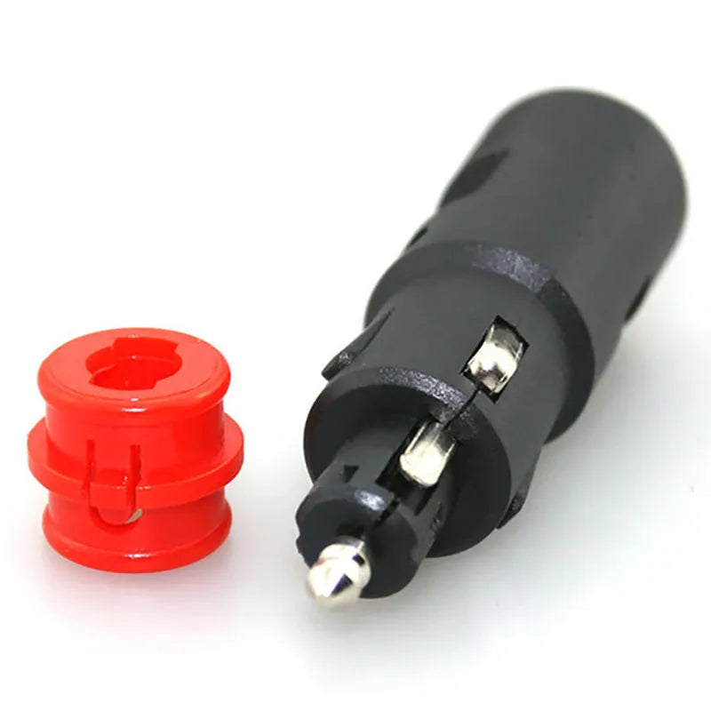 1PCS Car Vehicle Lighter Socket Plug Connector Male Plug Universal 12V-24V 8A Car Cigarette Lighter Plug Car Accessories