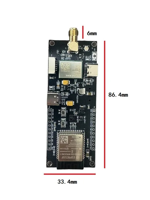 Esp32S3 Development Board Wifi Bluetooth 5.0 Quectel Lg290P Full-Frequency High-Precision Rtk Positioning Module Gps Beidou Satellite Gnss with Tf Storage for Lawn Mowers and Drones