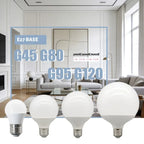 1-5pcs G80 G95 G120 7W-18W G45 LED Bulb Lamps E27 BASE Light Bulb AC 85V 265V Lampada Living Room Home Bulb Warm Cold White