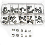 10 Model 50/100Pcs Micro USB Female 5pin DIP Type B SMT USB Connectors Jack Tail Sockect Plug Terminals For Diy repair MP3/4/5