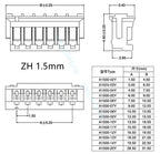 50/100PC SH/PH/XH 1.0mm 1.25mm 1.5mm 2.0mm 2.54mm Housing Shell Connector 2/3/4/5/6/7/8/9/10P 1.0 1.25 2.0 2.54 Plastic Plug