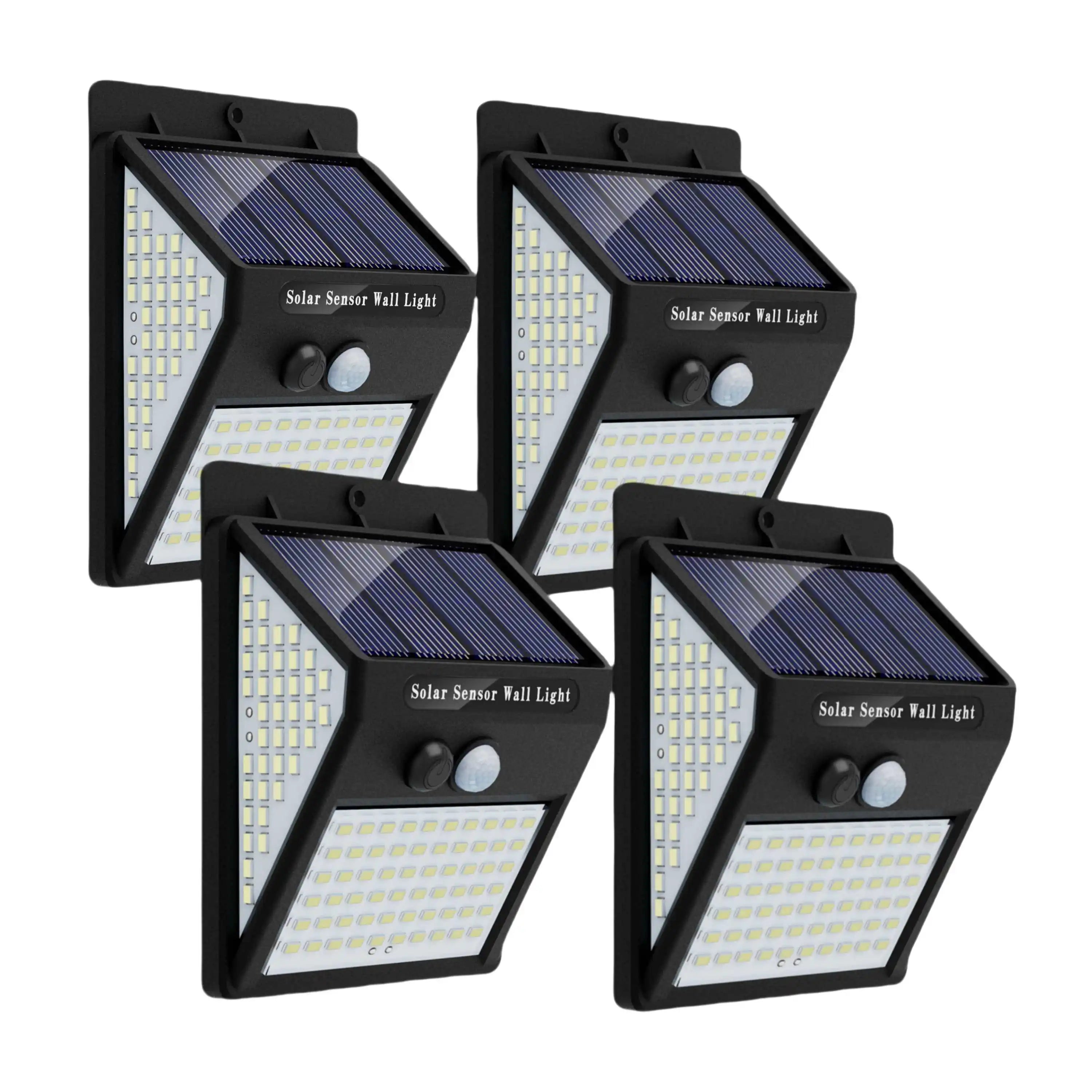 140LED Solar Security Lights Outdoor, Solar Motion Sensor Lights 270ºWide Angle Waterproof Solar Powered Durable Wall Lights Out