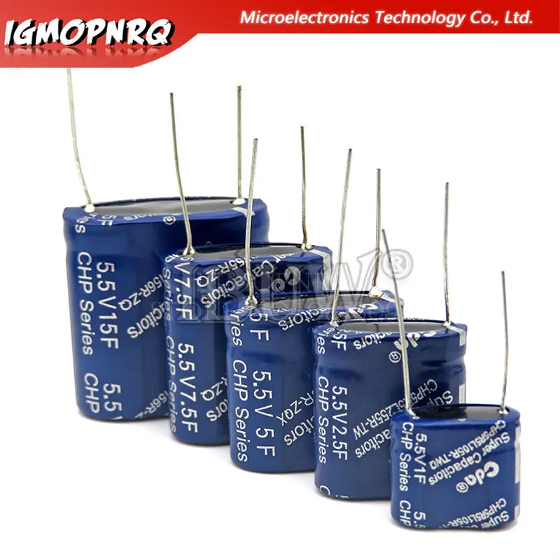 1PCS Super capacitor farad capacitor combination type 5.5V 0.5F 1F 2F 3.5F 4F 5F 7.5F 10F 15F