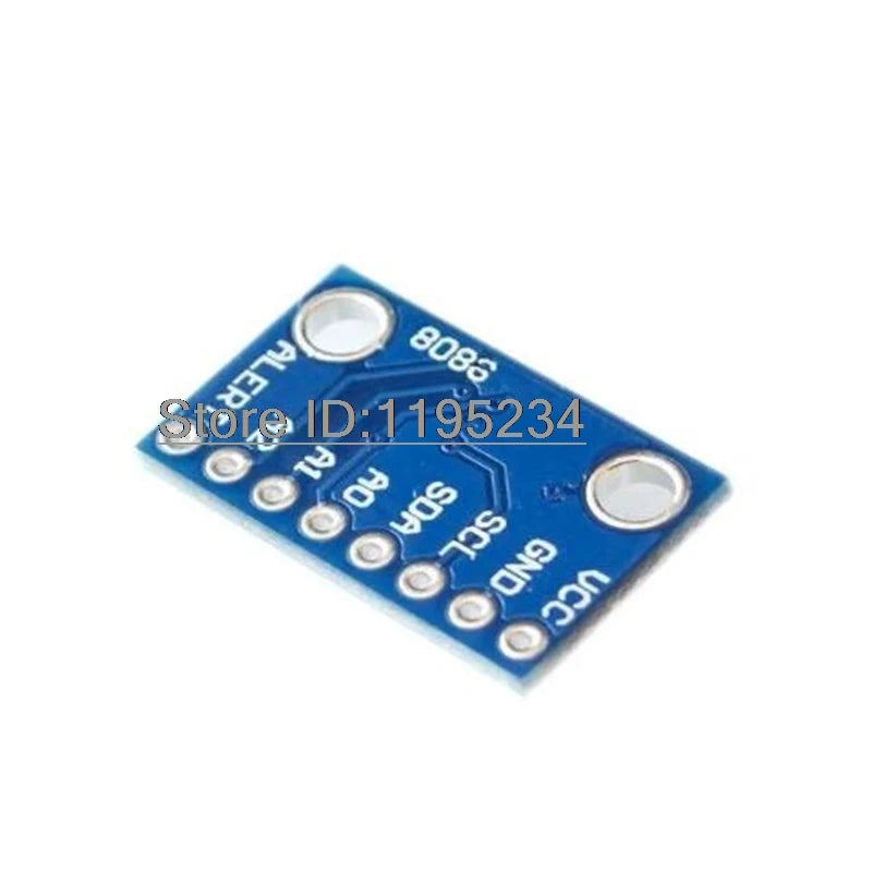 1pcs -10pcs High Accuracy Temperature Sensor MCP9808 I2C Breakout Board Module 2.7V-5V Logic Voltage