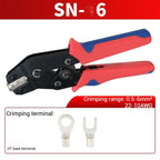 SN-68B Wire Crimping Tool for XH2.54/DuPont2.54/2.8/4.8/6.3/ Non-Insulated/Ferrule Terminals Ratcheting Crimper SN-58B
