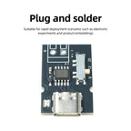 PD QC Protocol Fast Charging Decoy Module 5V 9V 12V 20V Adjustable with Indicator Light Type-C Trigger Module for DIY Electronic