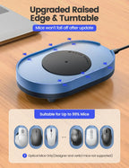 Vaydeer Undetectable Mouse Mover, Mouse Jiggler Device with ON/Off Switch, Driver-Free Shaker Wiggler Mouse Movement Simulation