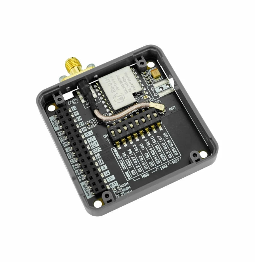 LoRa868 v1.1 Communication Module 803-930MHz SX1276 Chip SMA Antenna SPI Interface Stackable for IoT