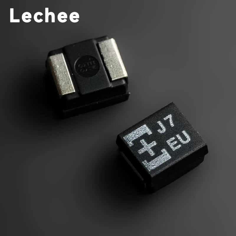 5pcs/lot 25V 22uF 100mR 20% 3528 Type B SMD Polymer Tantalum Capacitors 25TQC22MYFB New and Original