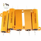 100W RX24 Aluminum Power Metal Shell Case Wirewound Resistor 220 250R 270R 300R 330R 390R 400R 450R 470R 480R 500R 510R 560R ohm