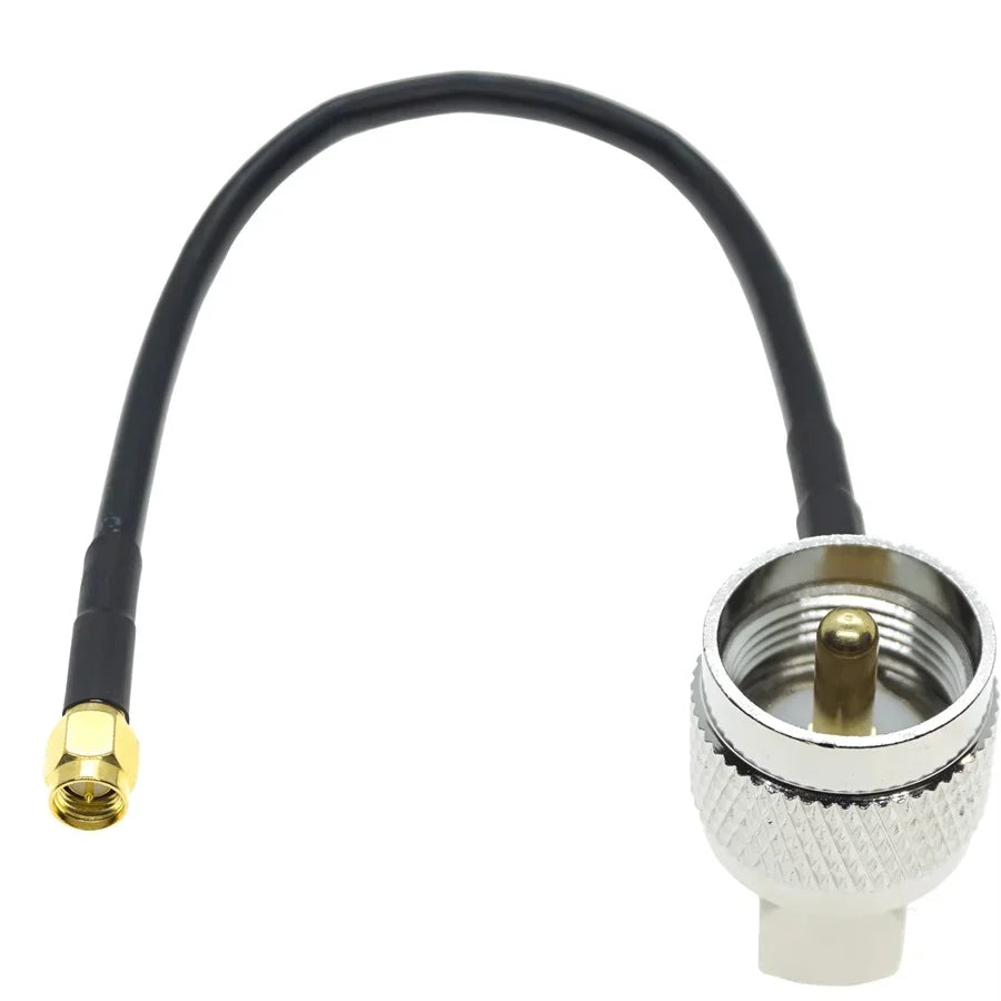 RG58 UHF PL259 SO239 TO SMA Male Female Plug Jack Crimp Coaxial Connector RF pigtail Jumper antenna extension wire Coax cable