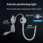 USB Red Laser Positioning Light Infrared Working Lamp Cutting with Magnetic Base DC5V Line/Cross/dot Sewing Machine Accessories