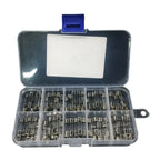 100pcs/set 5x20mm Assortment Fine Glass Tubes Slow Glass Fuses for Electronics