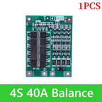 BMS 3S/4S 5A 10A 20A 25A 40A 60A Li-ion Lithium Battery Charger Protection Board 18650 For Drill Motor 12V with Enhance/Balance