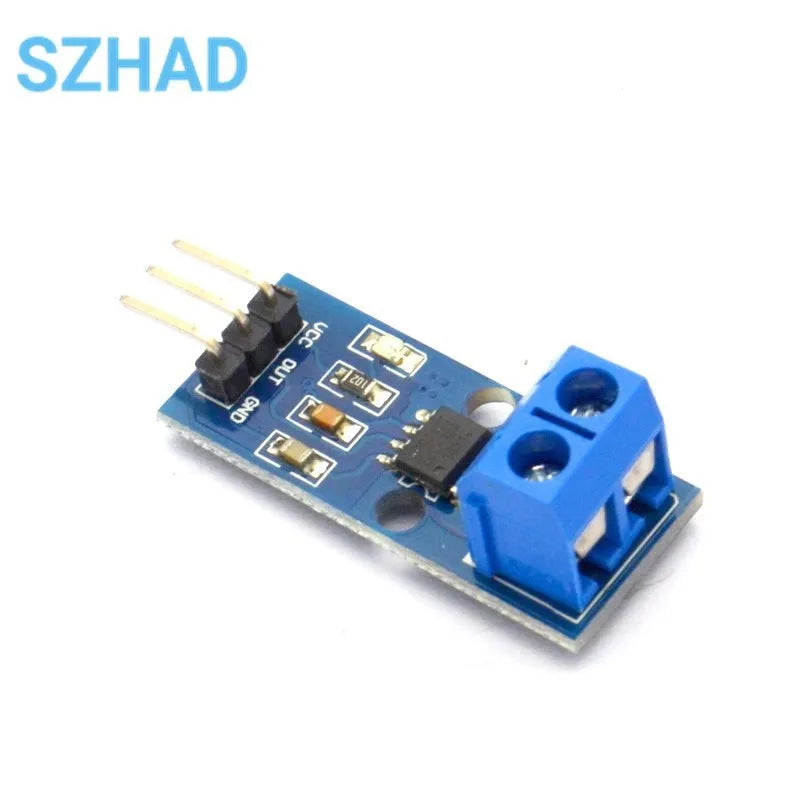 ACS712 5A 20A 30A Hall Current Sensor Module, AC/DC Detection, for Arduino Smart Home Energy Monitoring