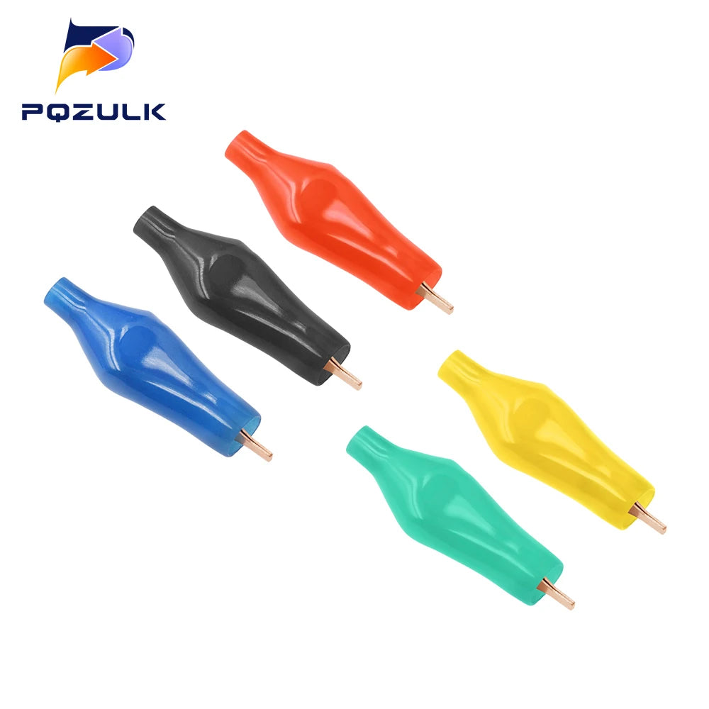 5PCS/LOT Pure Copper Alligator Clip Flat-Mouthed Small Copper Clip Without Toothed Small Copper Clip
