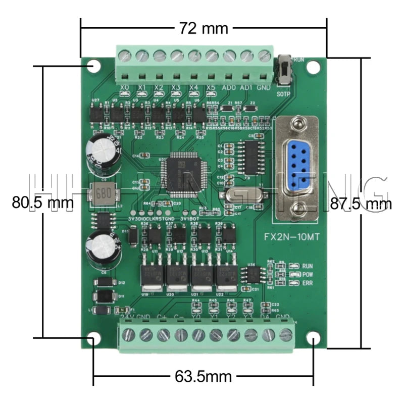 PLC FX2N 10MR/10MT/16MR/16MT/20MR/20MT/24MR/24MT/32MR/32MT Programmable Logic