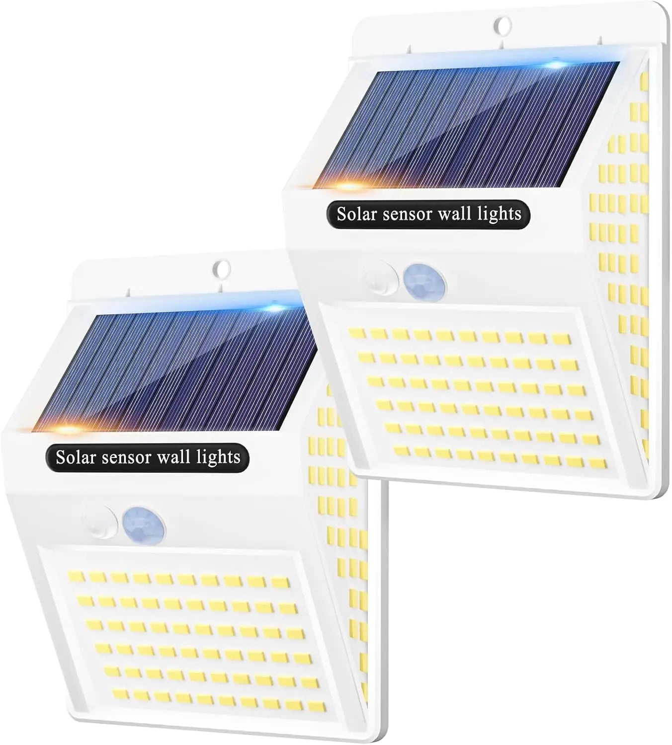 140LED Solar Security Lights Outdoor, Solar Motion Sensor Lights 270ºWide Angle Waterproof Solar Powered Durable Wall Lights