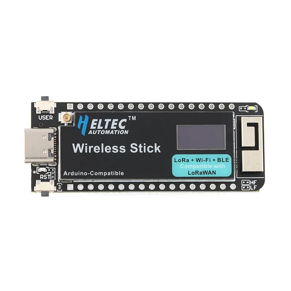 SX1262 LoRa WIFI BLE Development Board ESP32 Wireless Stick LoRAWAN 433-510MHz/863-928MHz Meshtastic Mesh Network For Arduino