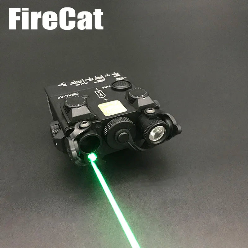 Sotac Full Metal DBAL-A2 Red Green Laser Sight Advance 2 Visible / IR Dual Beam Aiming PEQ-15 Otal Infrared Laser Light Airsoft