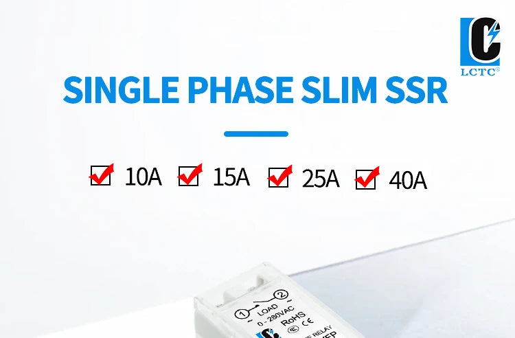 LCTC Voltage Regulator 0-10V 4-20mA 0-5V Single-phase Solid State Voltage Regulator Relay 10a15a25a40a