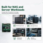 8-Bay C246 ITX NAS Motherboard 4x 2.5G LAN 2*M.2 NVME 8*SATA3.0 2*DDR4 PCIE 16X LGA1151 8th/9th Core Xeon Industrial Mainboard