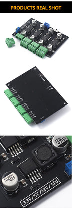 LM2596 Multi Channel Switching Power Supply 3.3V/5V/12V/ADJ Adjustable Voltage Output Power Supply Module