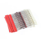 140PCS 1W Zener Diode Kit 3.3V~24V Electronic Components Diy Assorted Set 3.3V 10V  3.9V  12V  4.7V  15V  5.1V  16V  