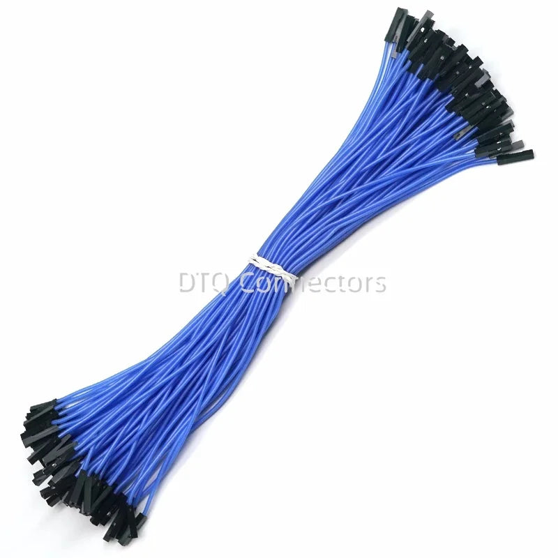 20PCS 1Pin Dupont Jumper Wire Line  2.54mm Male Female Electronic Cable For Arduino DIY Red Yellow Green Yellow Blue Black
