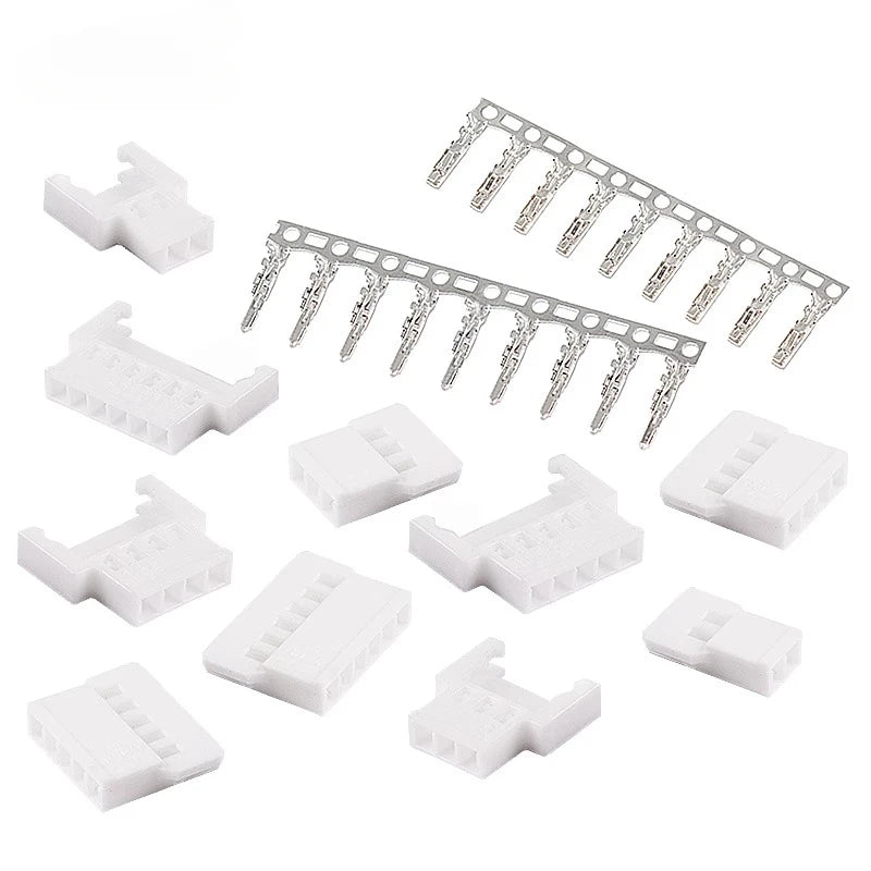 10 Set/lot 51005 51006 Micro Connector 2p 3p 4p Male Female Plastic Housing With Metal Pins For Rc Battery Esc Adapter