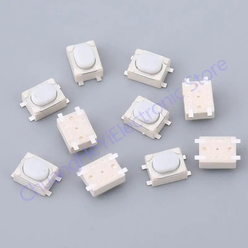 10/50/100Pcs SMT 3.2X4.2X2.5MM 3*4*2.5mm 4 Pin Tactile Tact Push Button Micro Switch Momentary