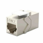 1Pc Cat7 Cat6a STP RJ45 Keystone Coupler Jack,10Gbps Shielded Female Ethernet Connector For Network Wall Plate Patch Panel