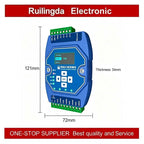 Industrial I/O Networking Module AI/AO/DI/DO 4-20mA 0-20mA, RJ45 RS485 Modbus TCP/RTU Gateway with OLED Display, DC 8-28V Powere