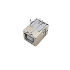 5Pcs USB Type B Female Socket Printer Data Interface Connector Repair Jack Port Right Angle 4Pin PCB DIP USB B Soldering Adapter