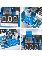 5 Pack LM2596S Buck Converter High Efficiency DC-DC Converter Voltage Regulator 3.0-40V to 1.5-35V Adjustable Output
