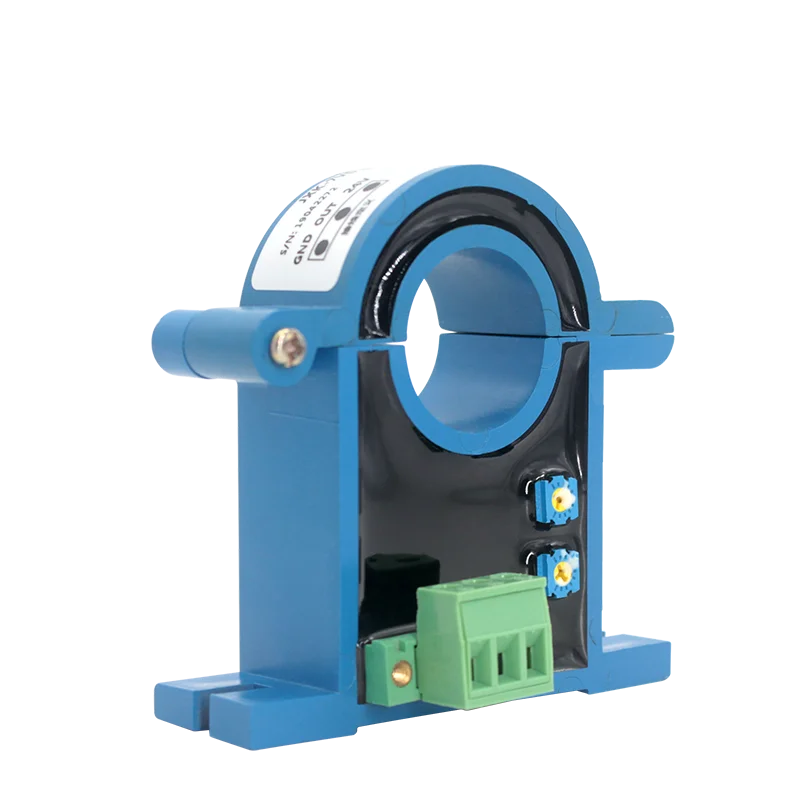 DC Current Transmitter -200-200A AC DC Hall Current Sensor Transducer 38mm Hole -150-150A 0-10V 4-20mA RS485 Current Transmitter