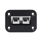 50A Anderson Plug Flush Mount Connector Kit with Mounting Bracket Panel Cover for Caravan Camper Boat Truck Battery Charging