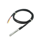 DS18B20 Temperature Probe 1m 2m 3m Temperature Sensor Stainless Steel Waterproof For Arduino
