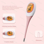 Professional Animal Digital Thermometer with Soft Probe Blue Digital Pet Dog Cat Veterinary Thermometer Waterproof Equipment