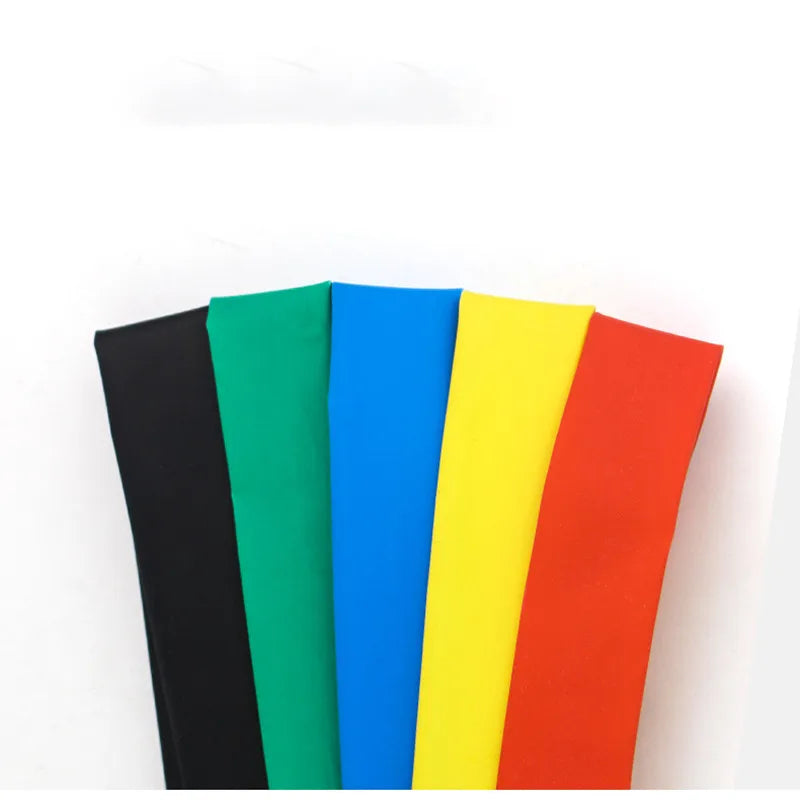 10 M/LOT 1/2/3/4/5/6/8/10/10/12/14/16/18/20mm Color Heat Shrinkable Tube Shrink Tube Kit Insulation Tubing Wire Cable Insulation